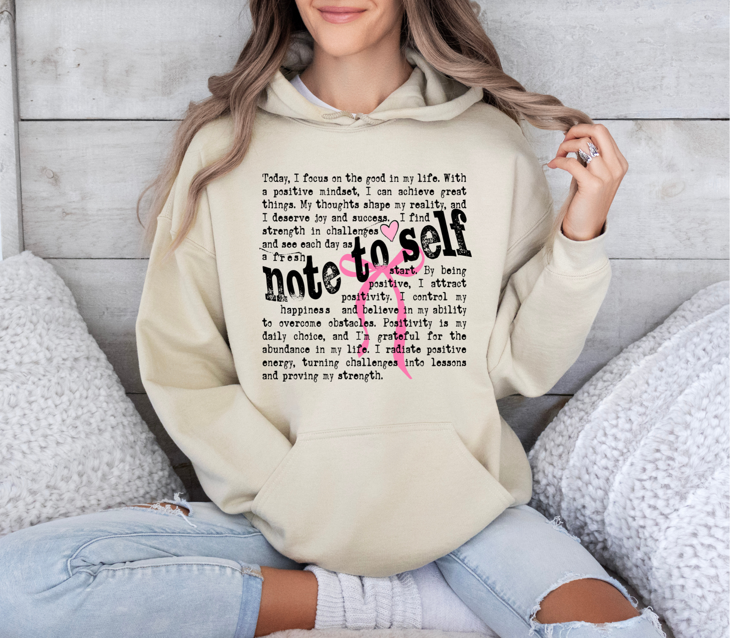 Note To Myself Hoodie