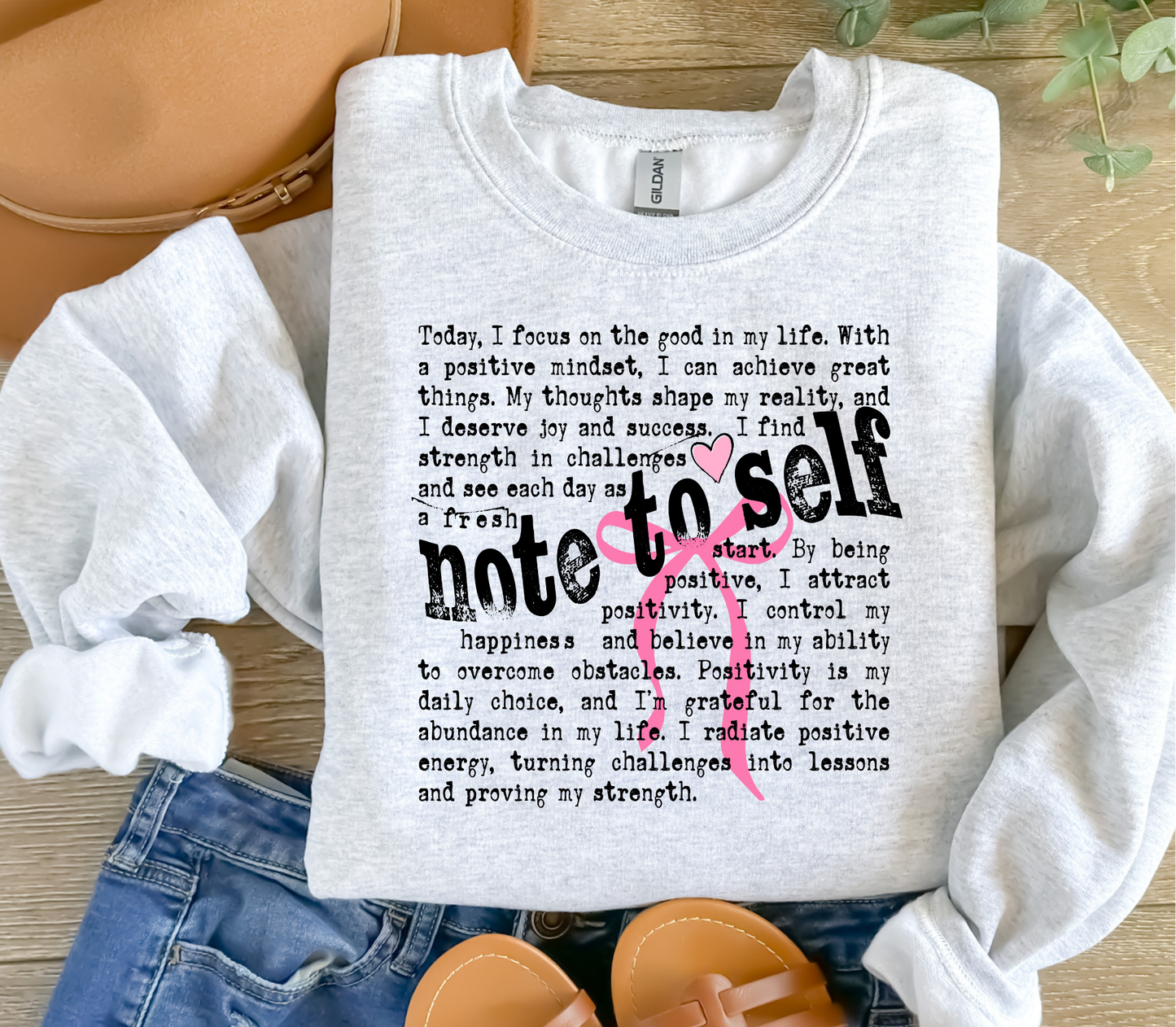 Note To Myself Crewneck