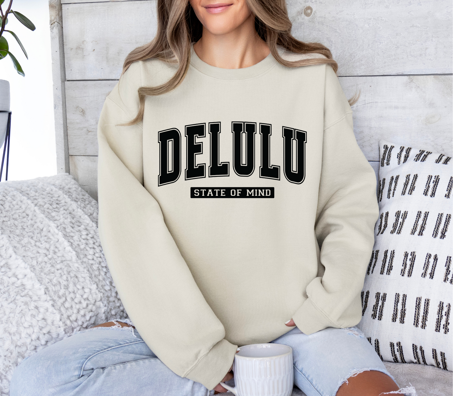 Delulu Crewneck