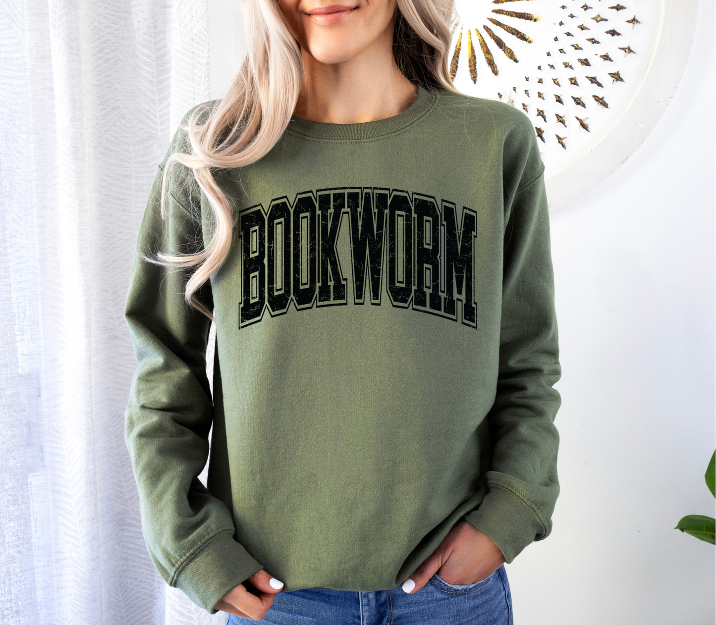 Bookworm Crewneck