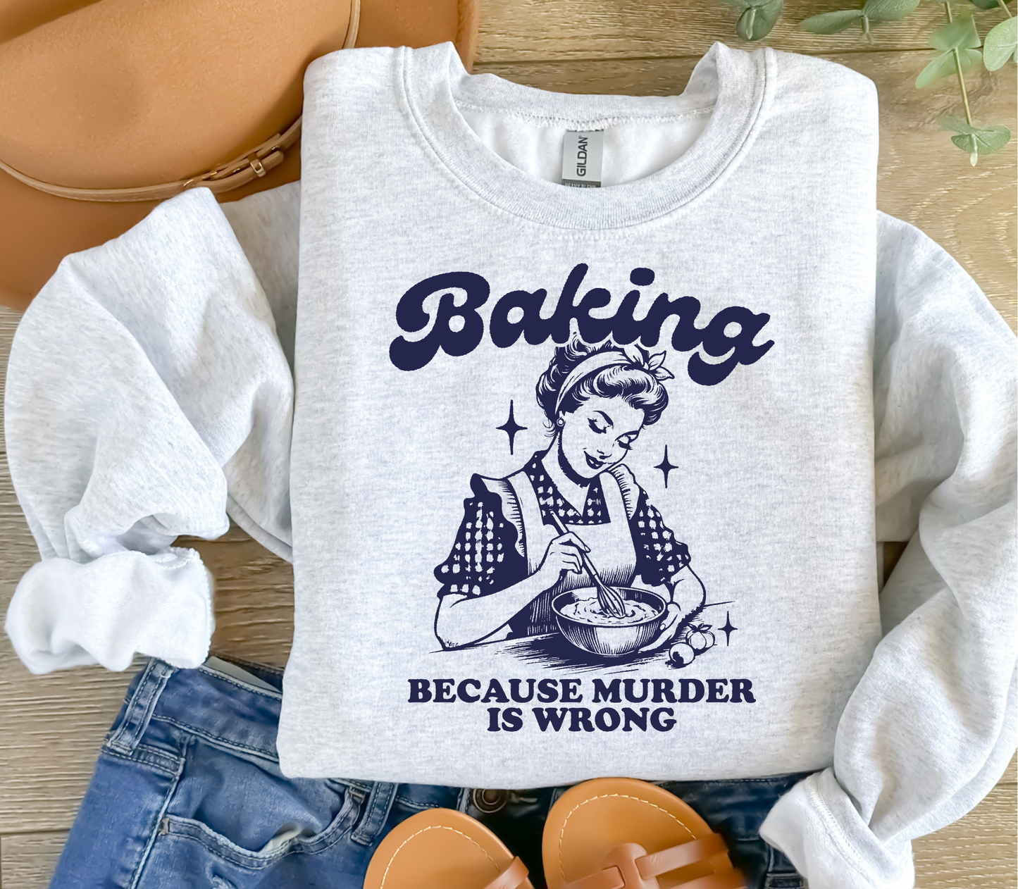 Baking Cause Murder Is Wrong