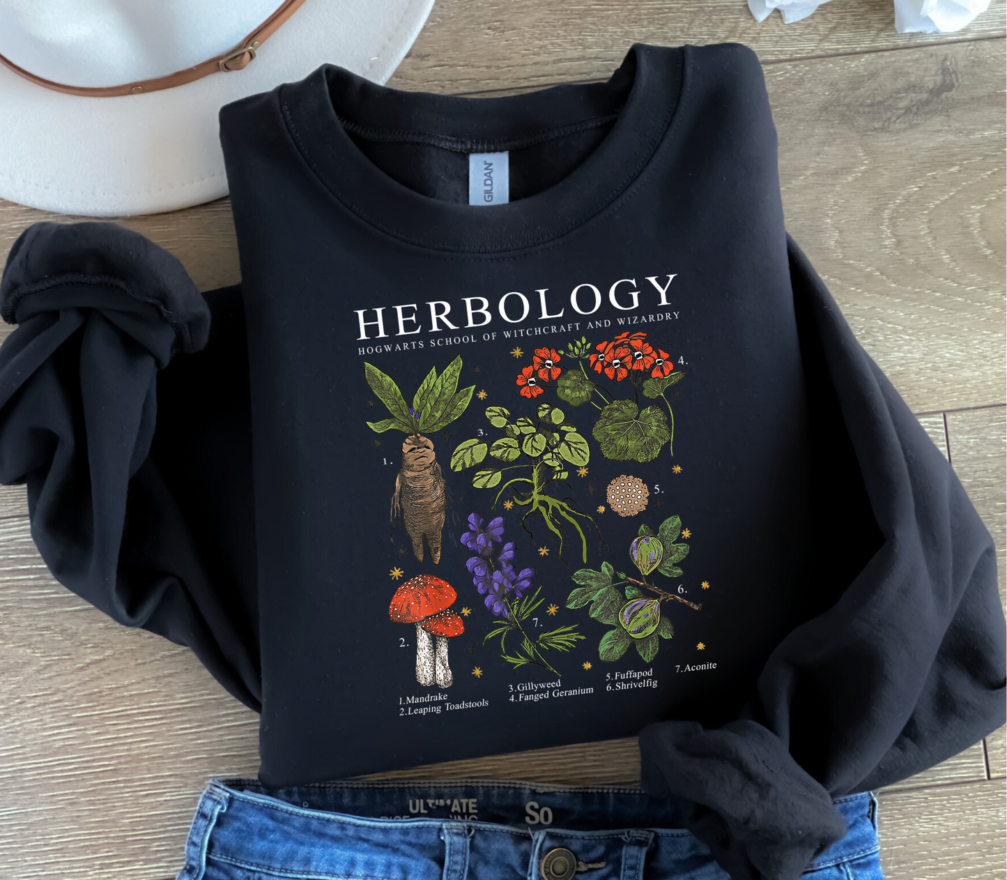 Herbology Crewneck