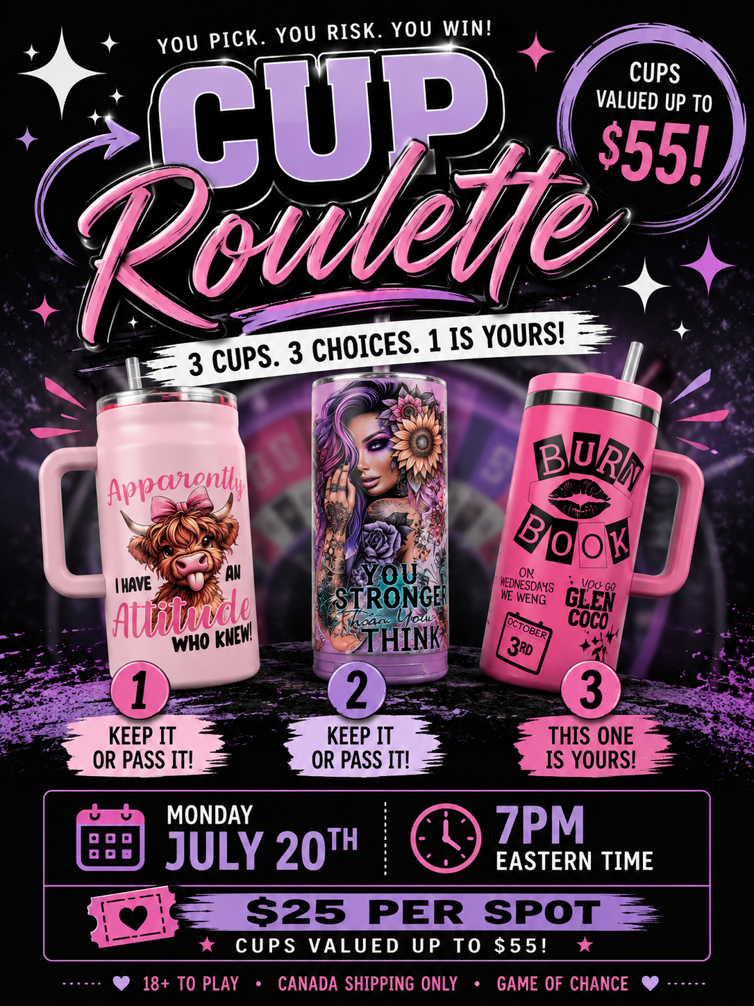 Cup Roulette