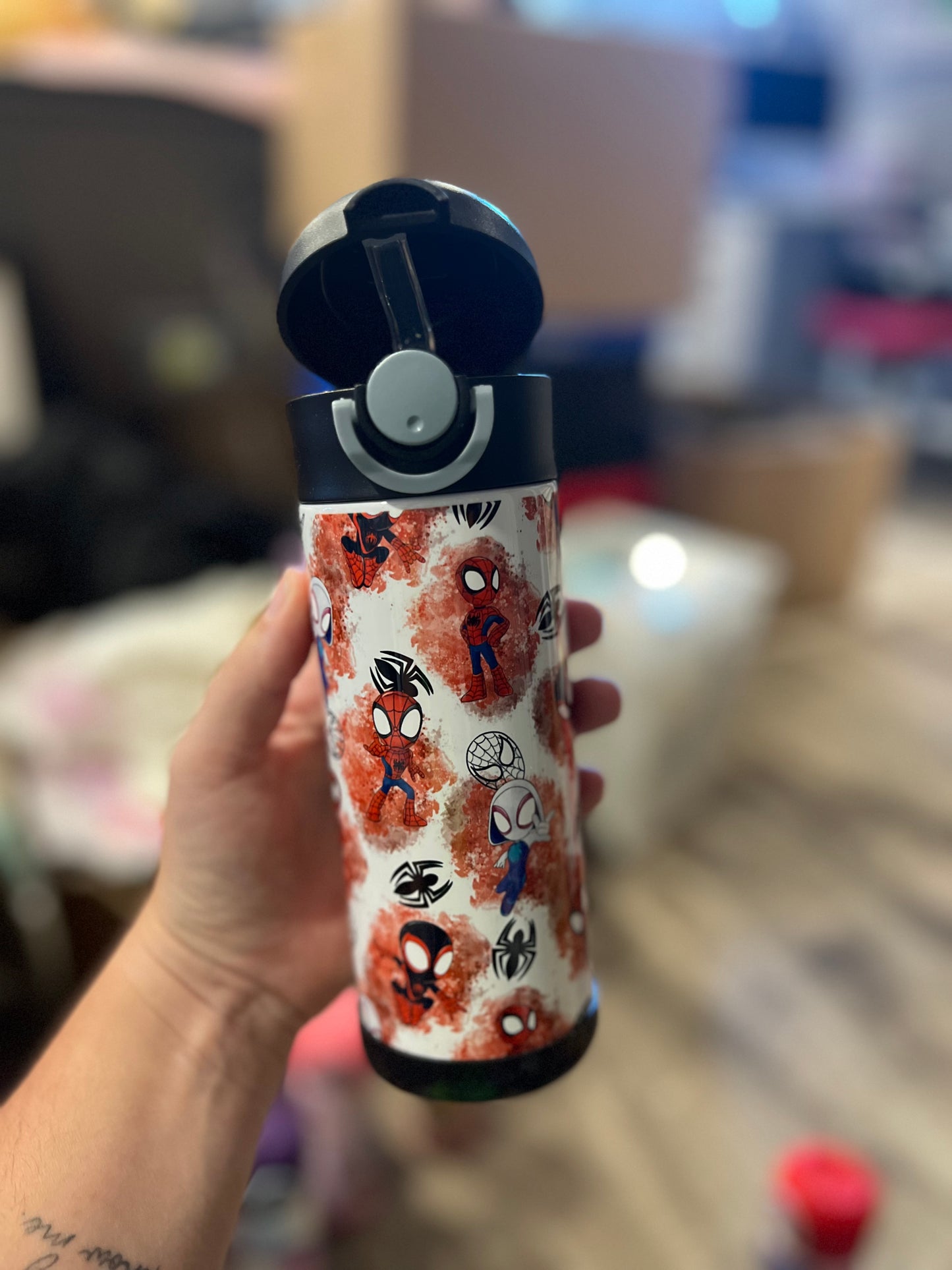 12oz Cartoon Spidey