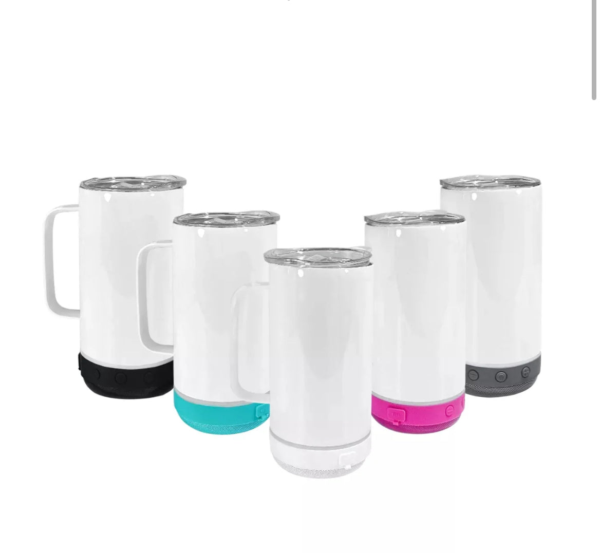 14oz Coffee Mug Bluetooth Speaker Bottom