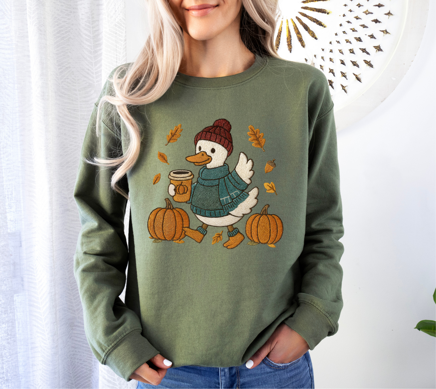 Fall Ducky (NOT EMBROIDERED)