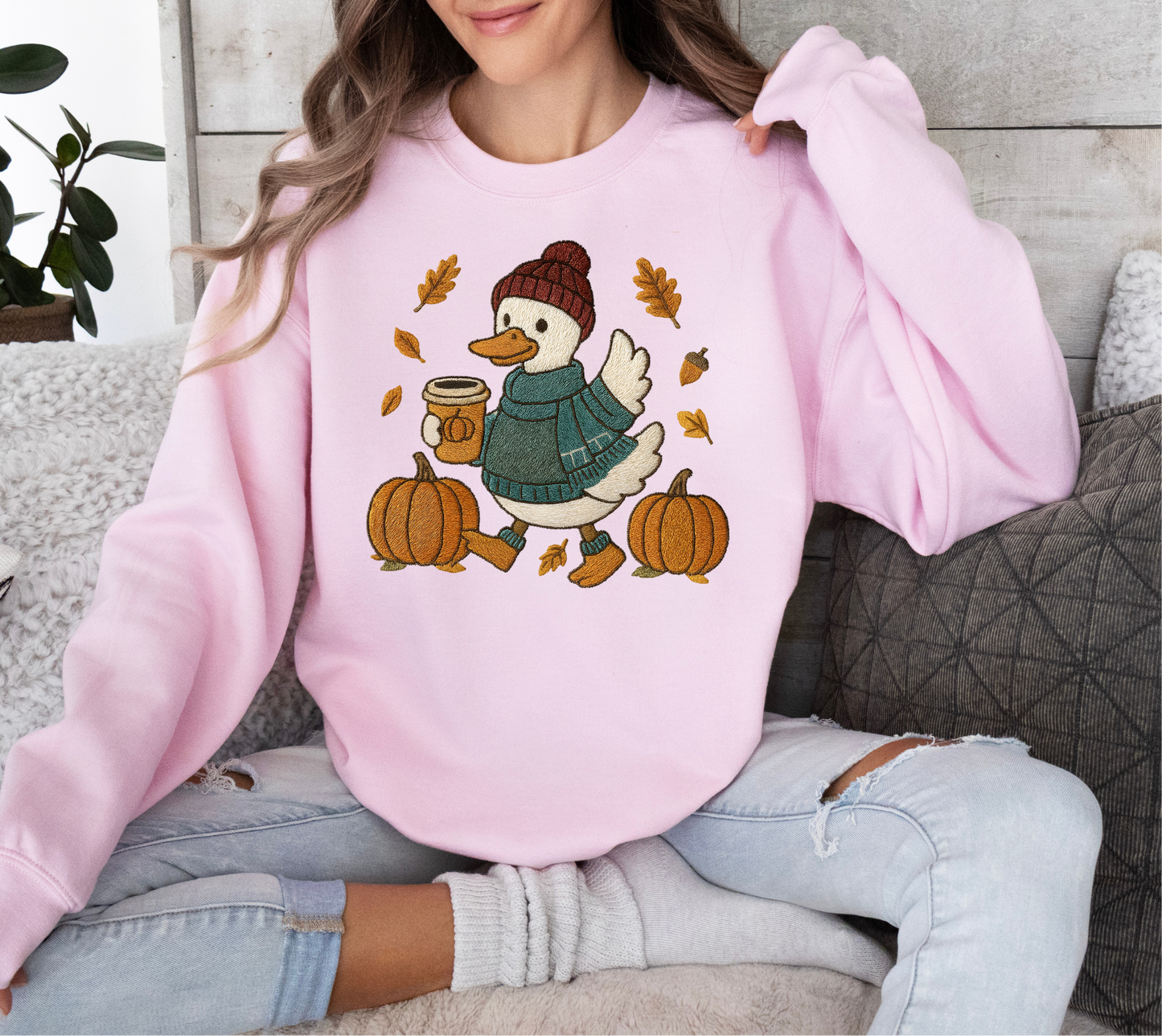 Fall Ducky (NOT EMBROIDERED)
