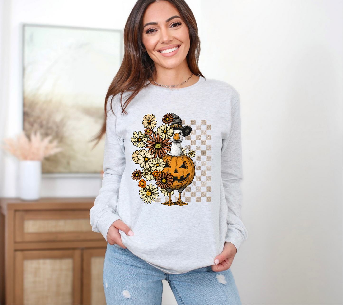 Floral Goose