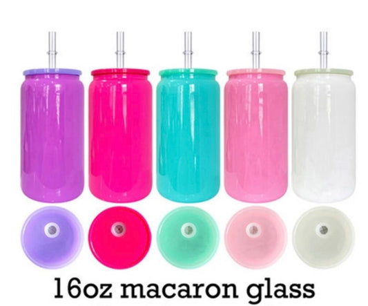 16oz Macaron Glass Libbey