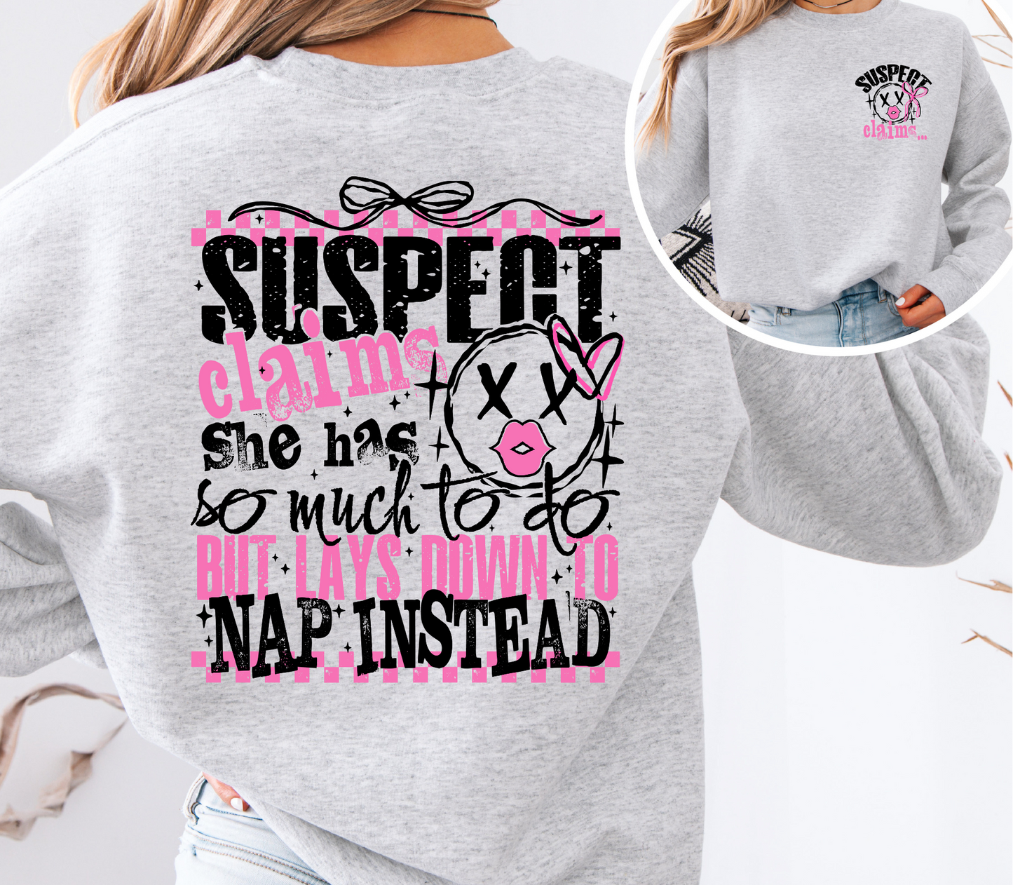 Suspect Takes A Nap