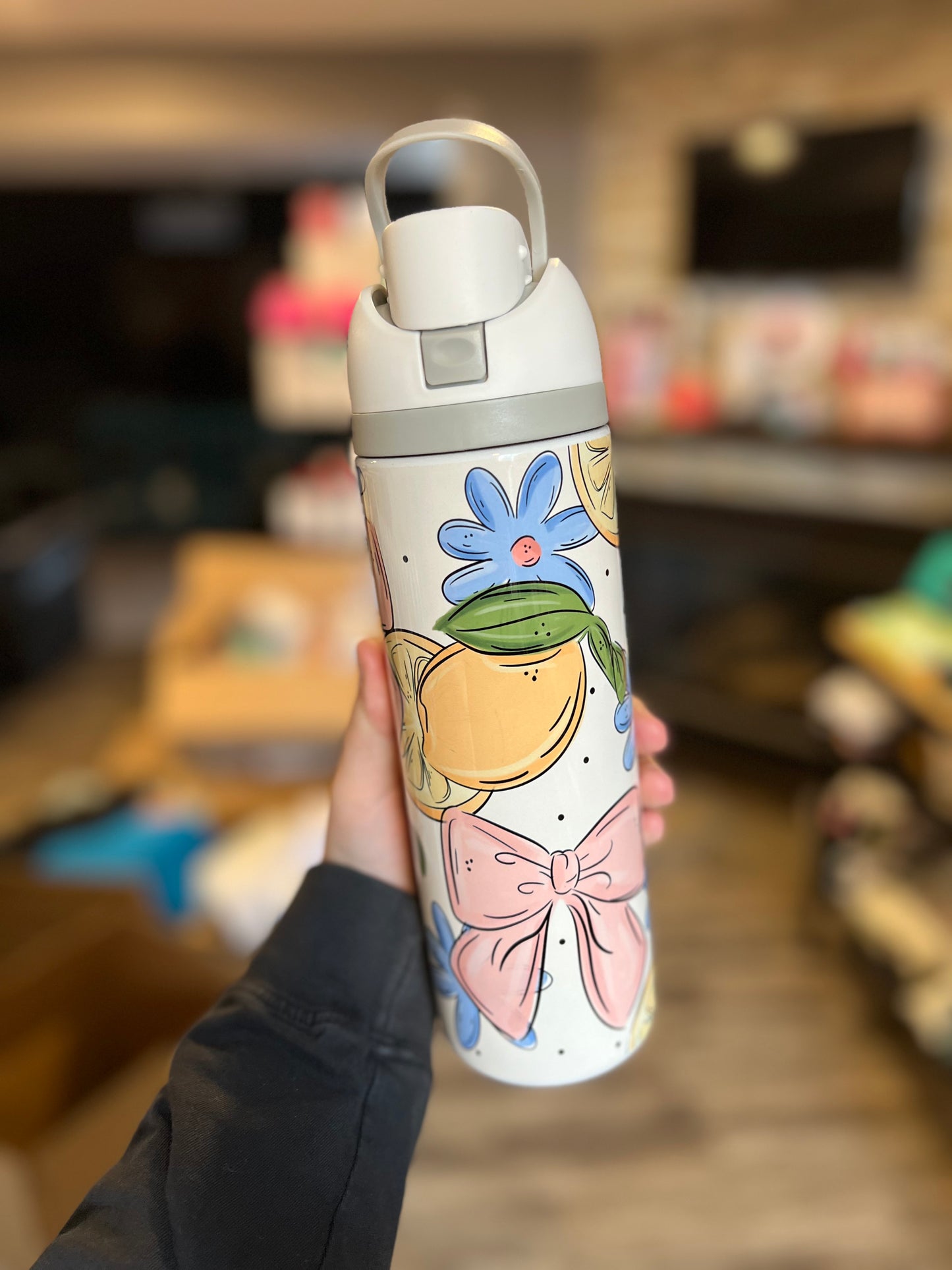 24oz Straw-and-Spout Sublimation