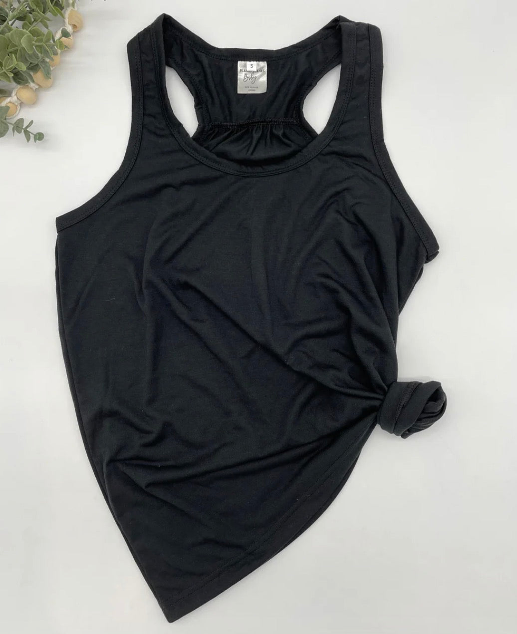 Ladies Scrunch Back Tanks