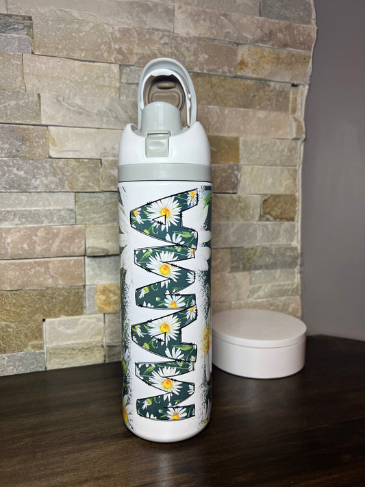 24oz Dupe Owala (Floral Mama)