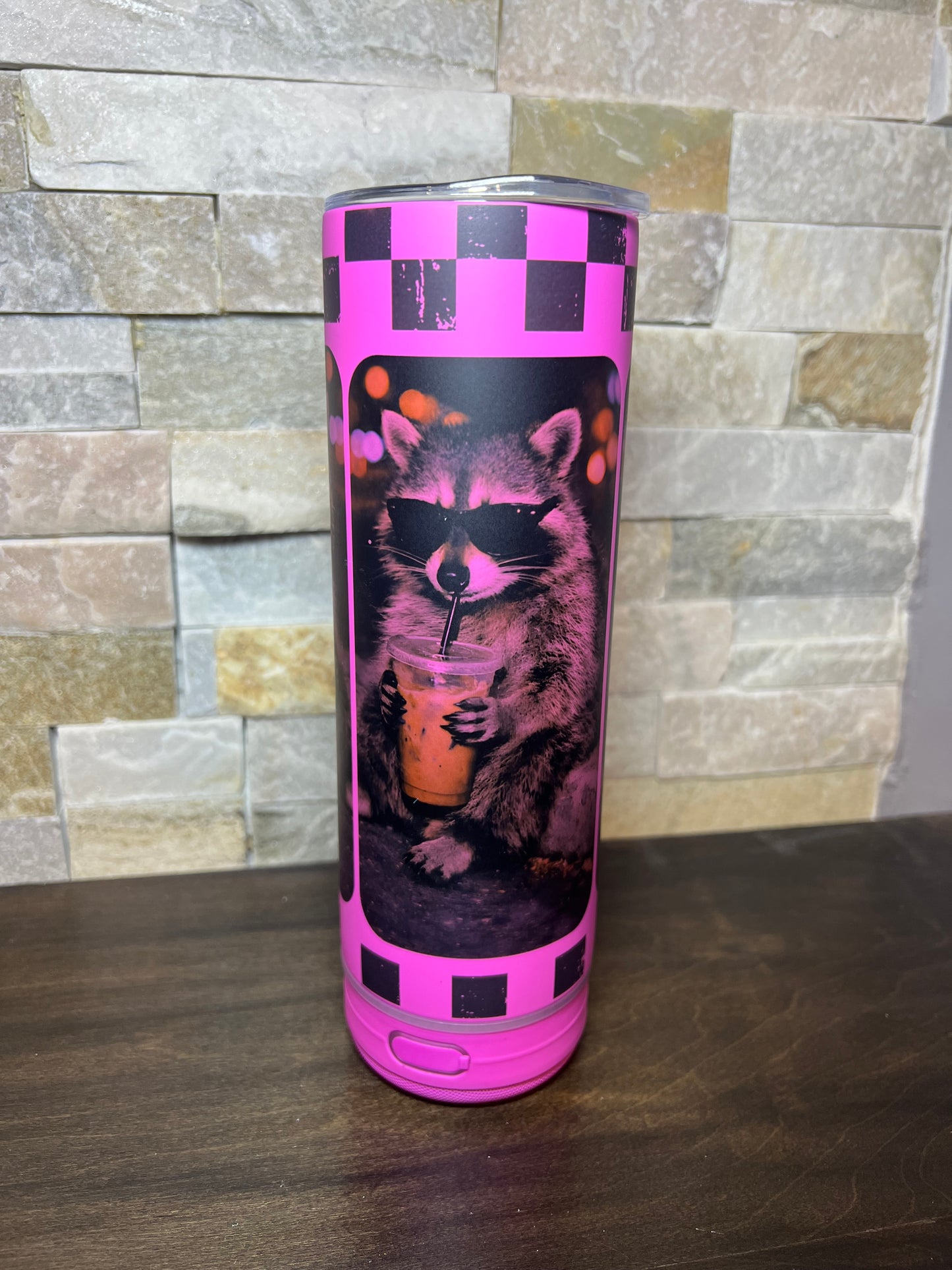20oz Bluetooth Raccoons