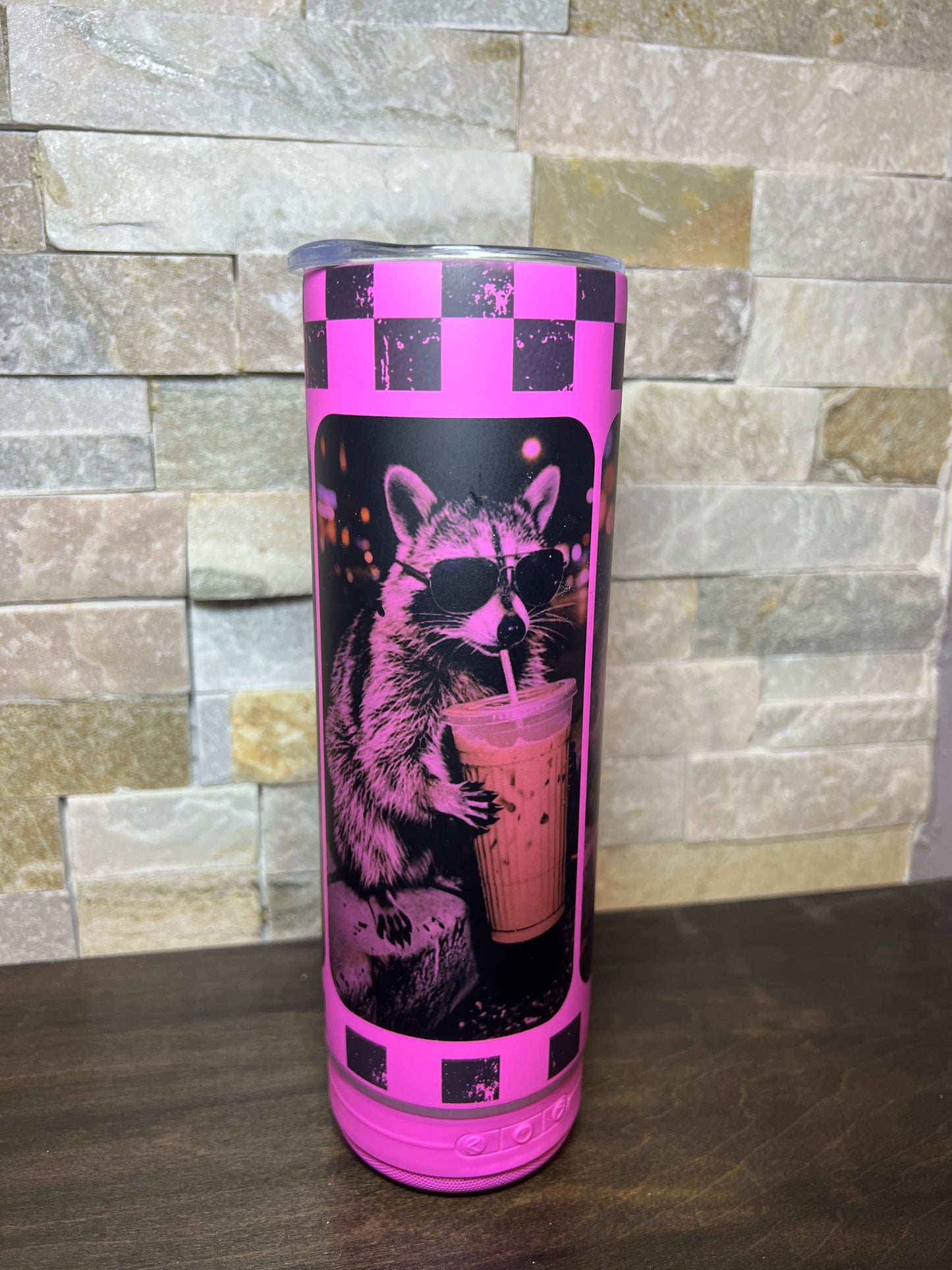 20oz Bluetooth Raccoons