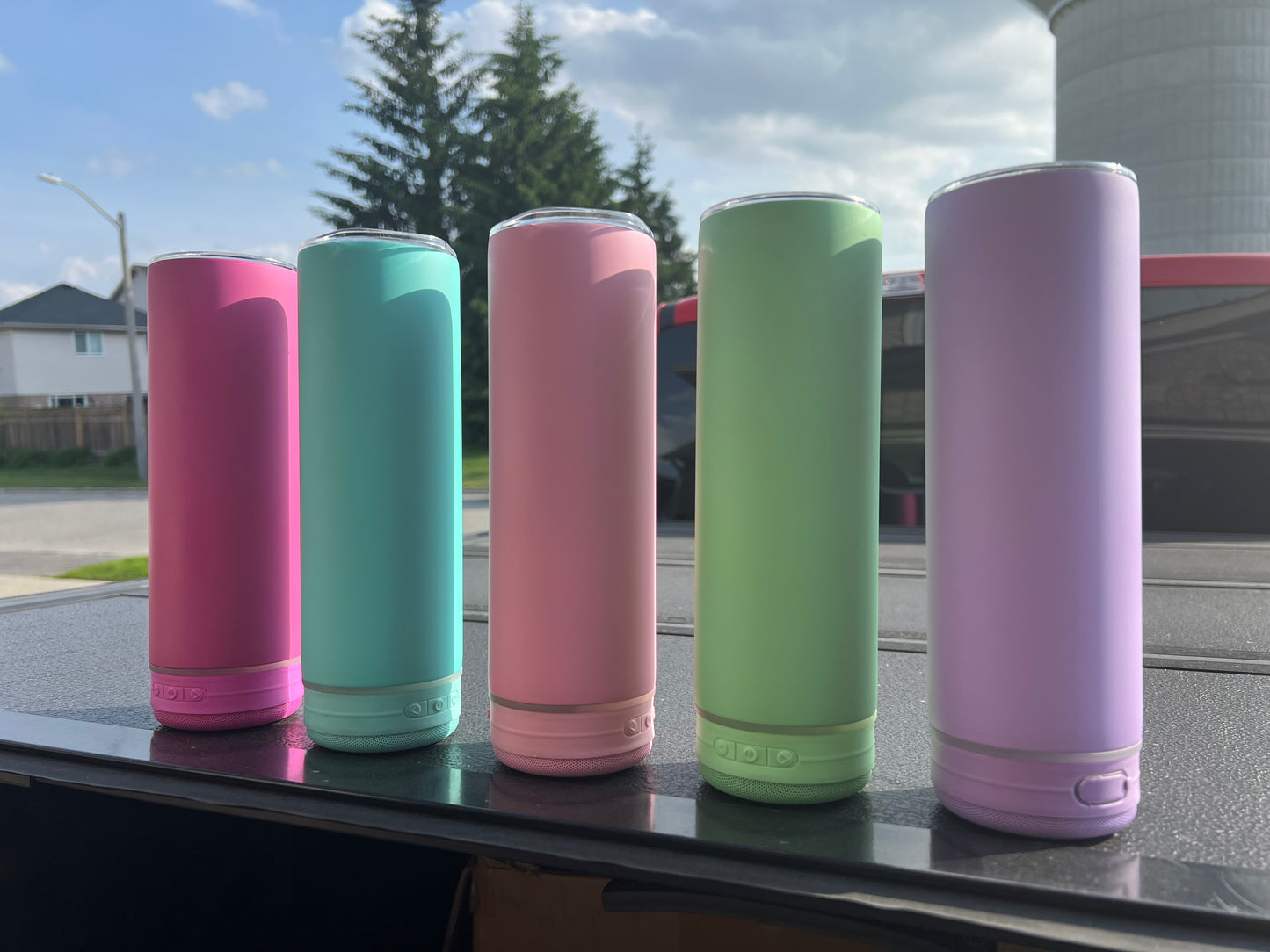 20oz Bluetooth Tumbler (Pastel)