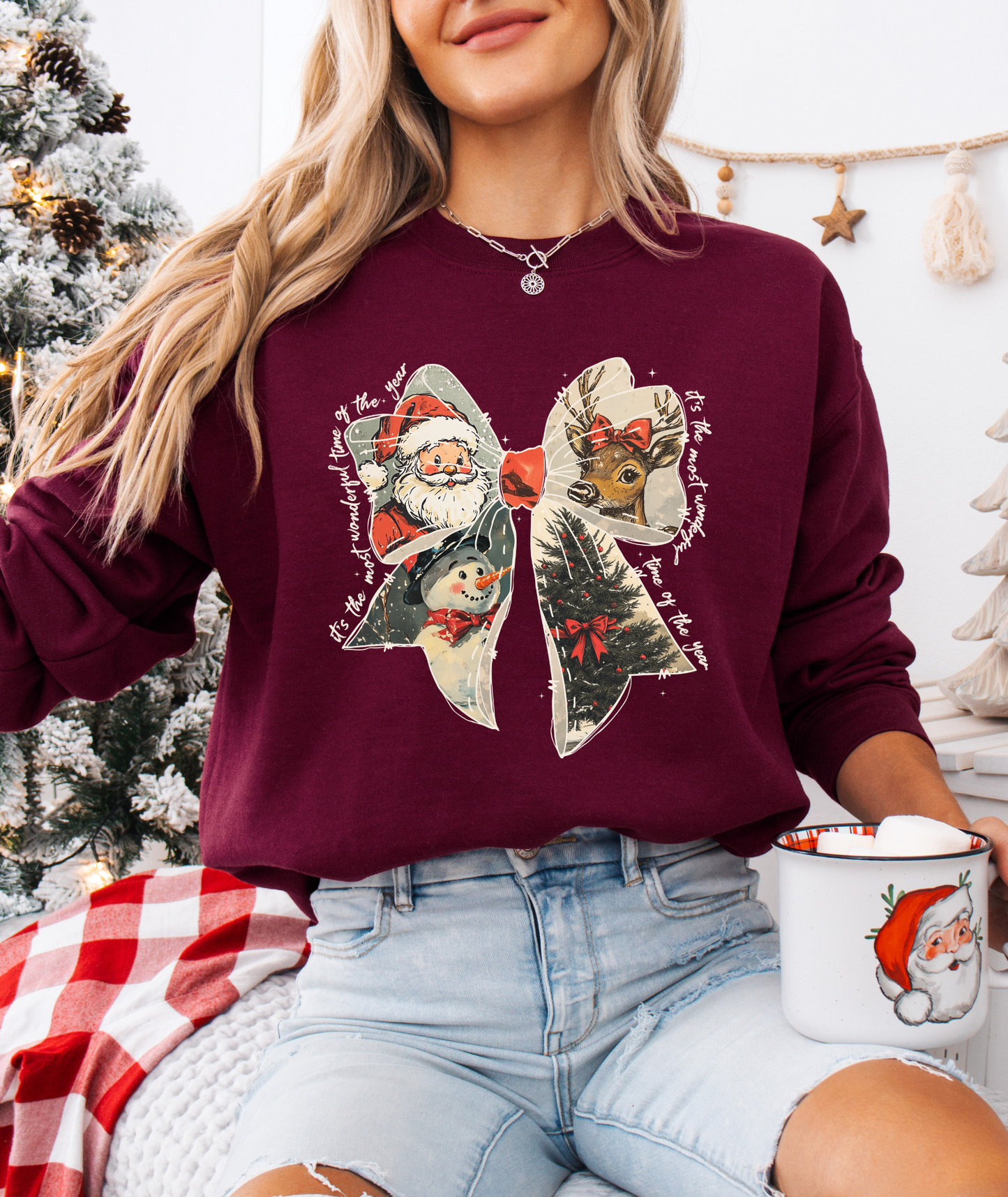 Old School Bow (Santa)