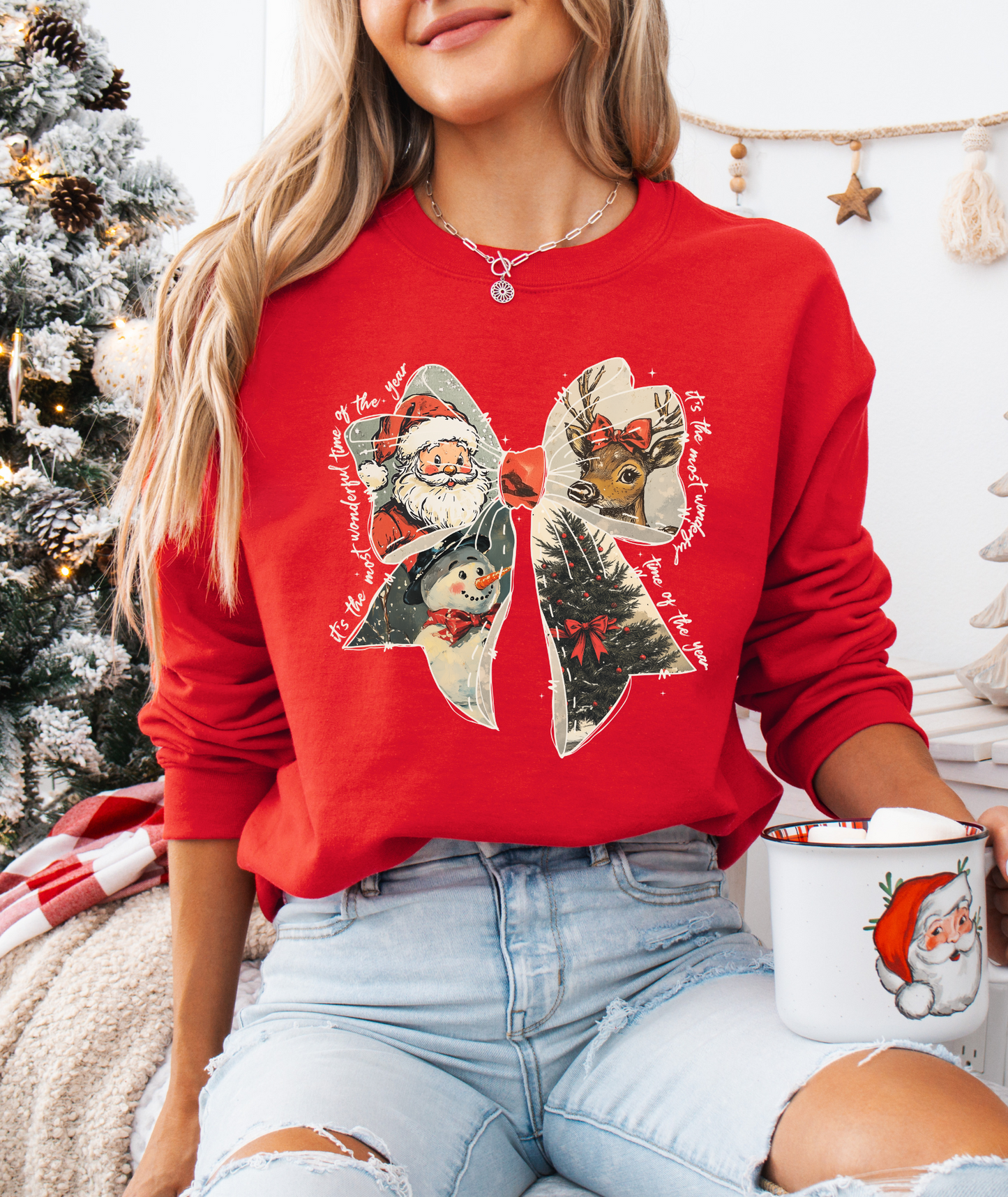 Old School Bow (Santa)