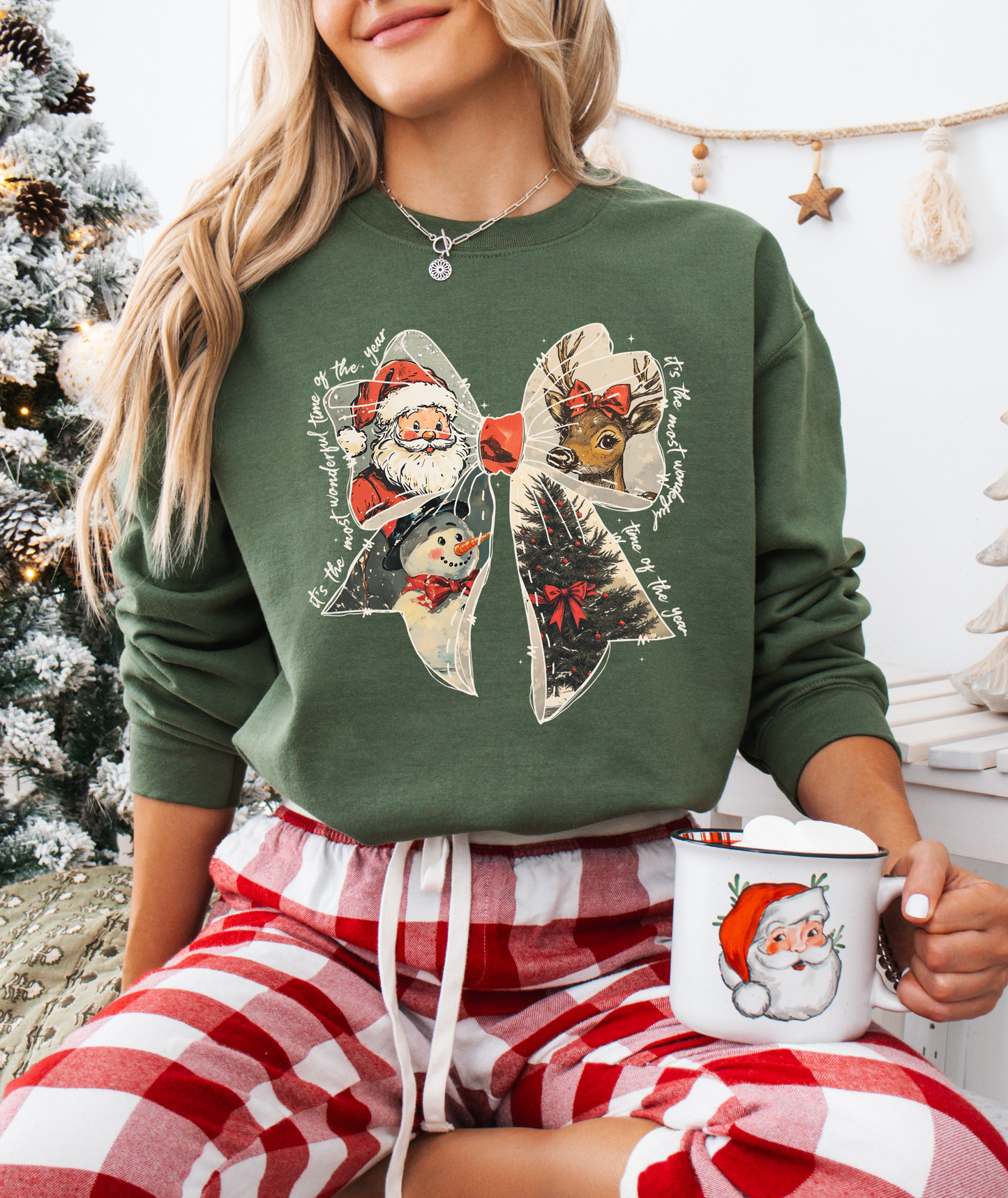 Old School Bow (Santa)