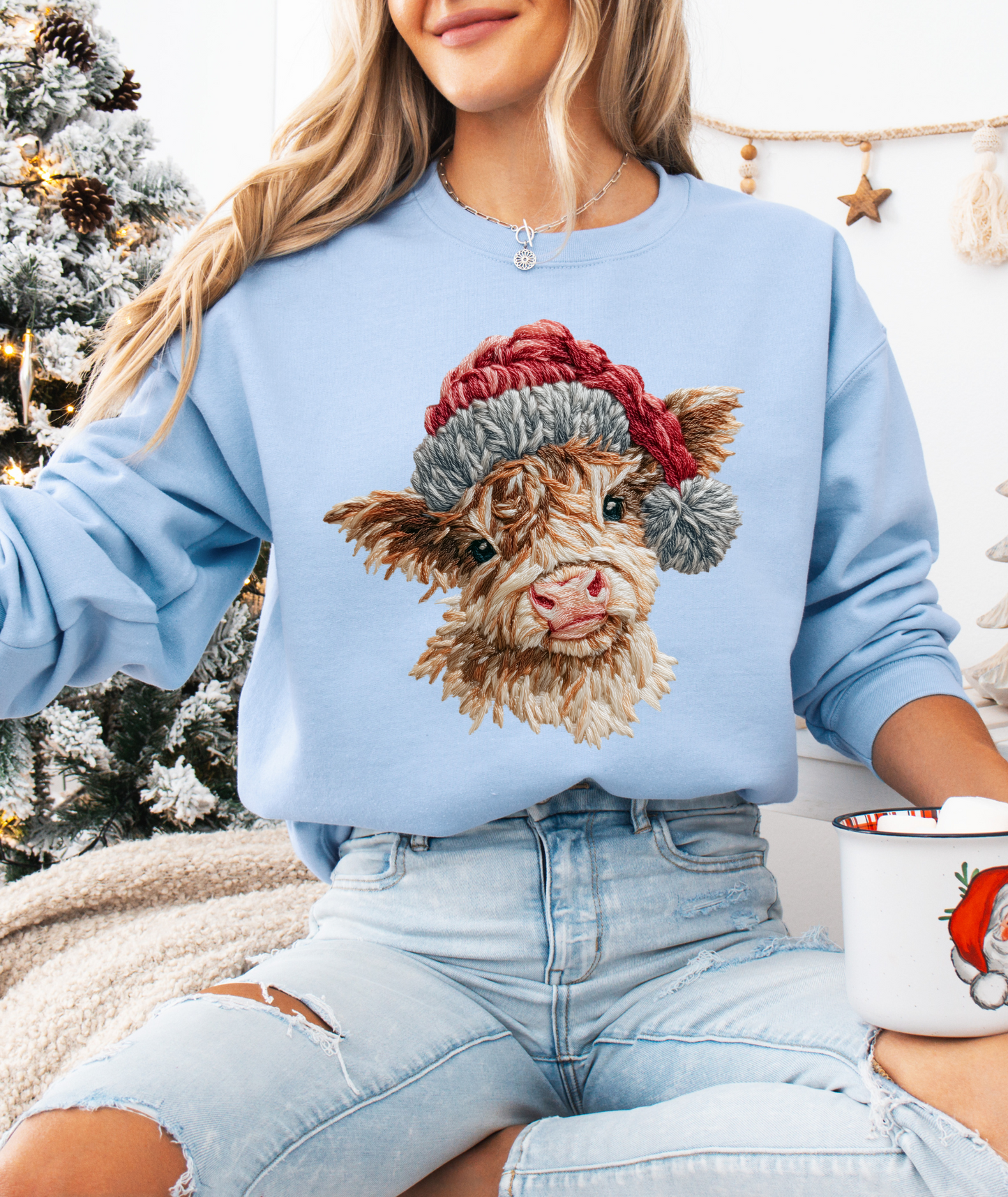 Christmas Highland Hat