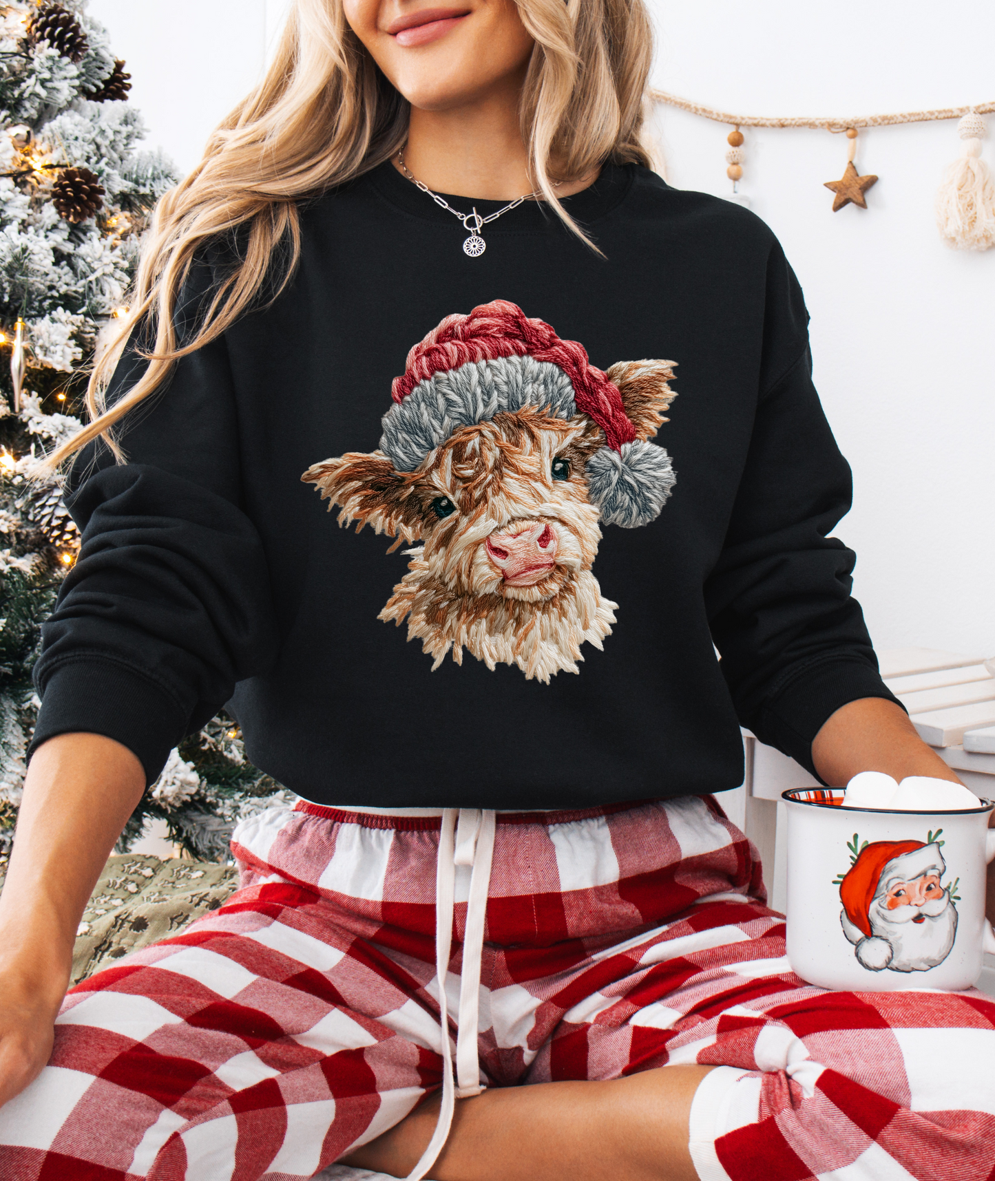 Christmas Highland Hat