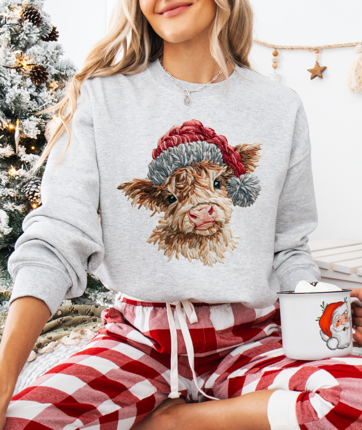 Christmas Highland Hat